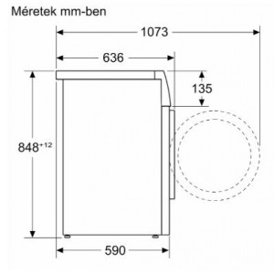 BOSCH WGG244ZREU Elöltöltős mosógép