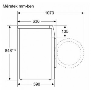 BOSCH WGG244Z9BY Elöltöltős mosógép