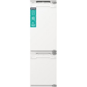 Gorenje NRKI517E62WF Beépíthető kombinált hűtőszekrény