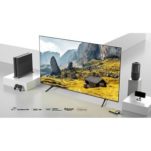 HISENSE 85E7NQ 4K UHD Smart QLED TV, fekete, 215 cm