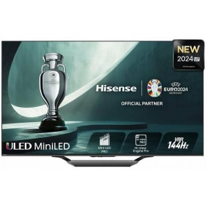 HISENSE 50U6NQ 4K UHD Smart Mini-LED ULED TV, sötétszürke, 126 cm