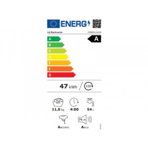 LG F4WR511S1W Elöltöltős mosógép